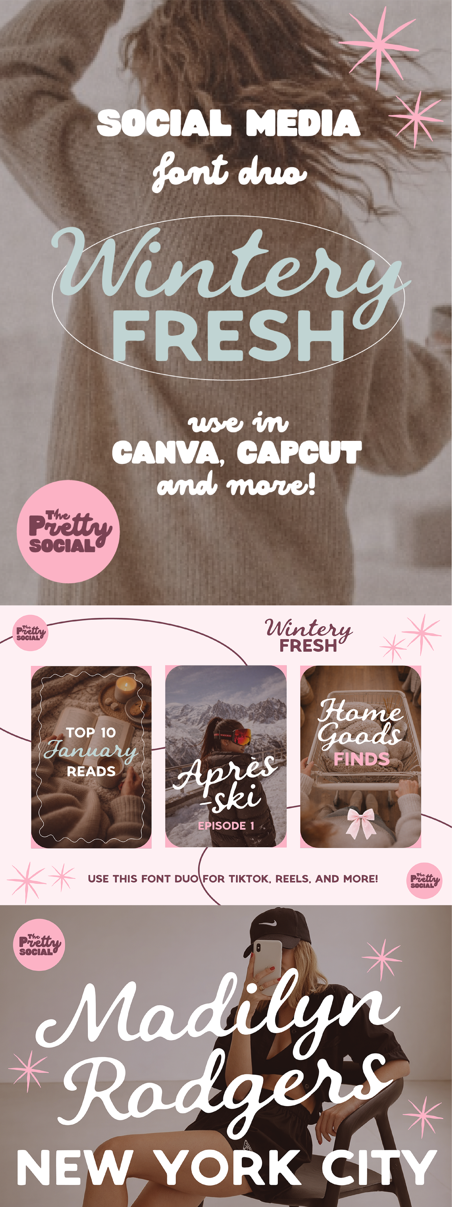 WINTERY FRESH Font Duo