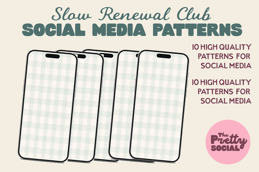 SLOW RENEWAL CLUB Patterns