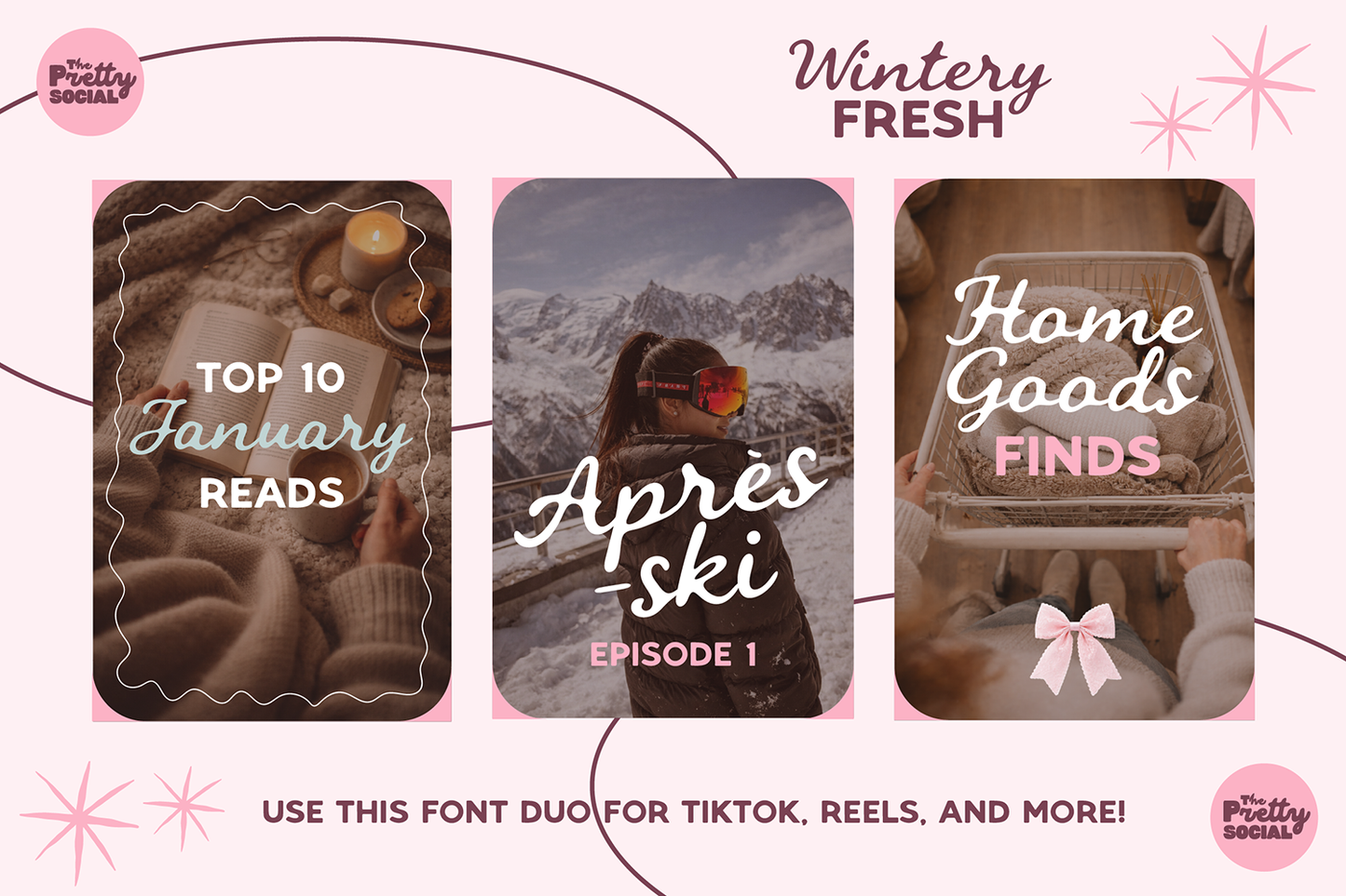 WINTERY FRESH Font Duo